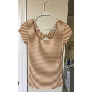 Striped Yellow Top